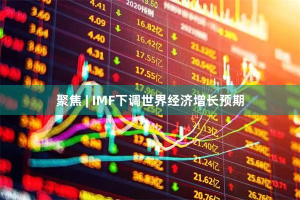 聚焦 | IMF下调世界经济增长预期